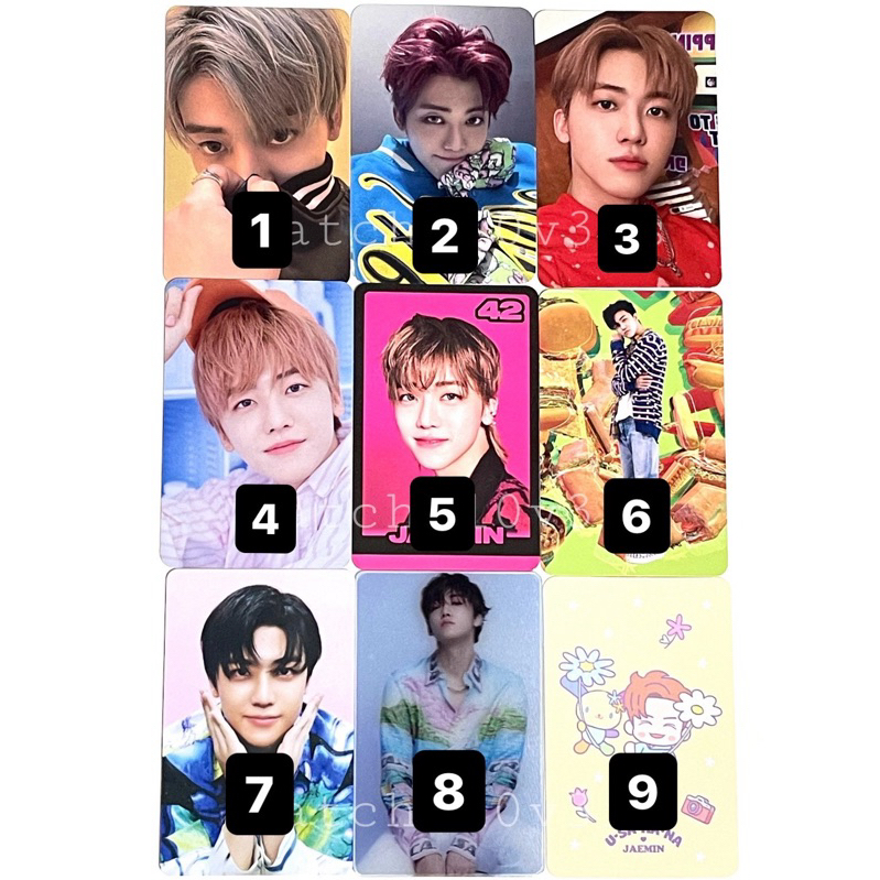 [READY STOCK] PC TC TRADING CARD SELCA CONCEPT JAEMIN GLITCH MODE CANDY JAEMIN NGUMPET LAUNDRY SHOP 