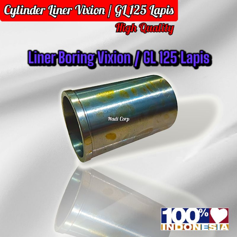 Boring Cylinder Liner Vixion / GL 125 Lapis