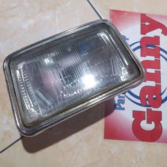LAMPU DEPAN GL MAX LIST CROM ORIGINAL BEKAS