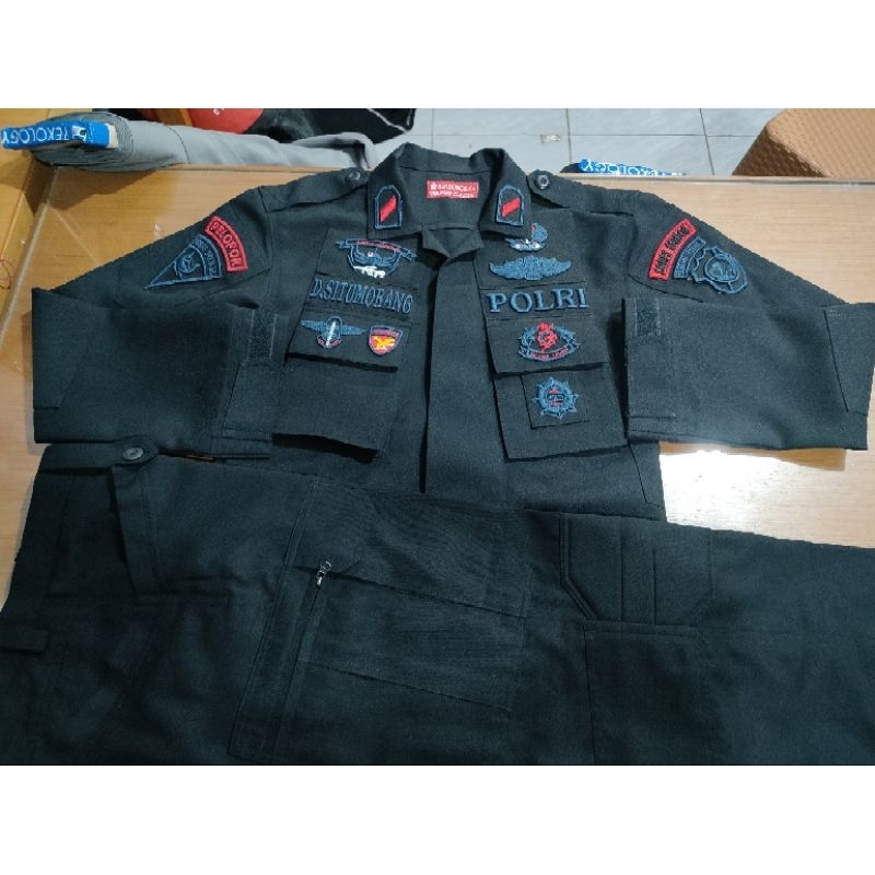 PDL TAKTIKAL HITAM BRIMOB