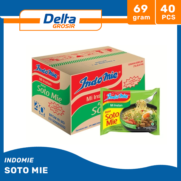 

Mie Instan Indomie Soto Mie [Paket 1 Dus] Harga Grosir #1