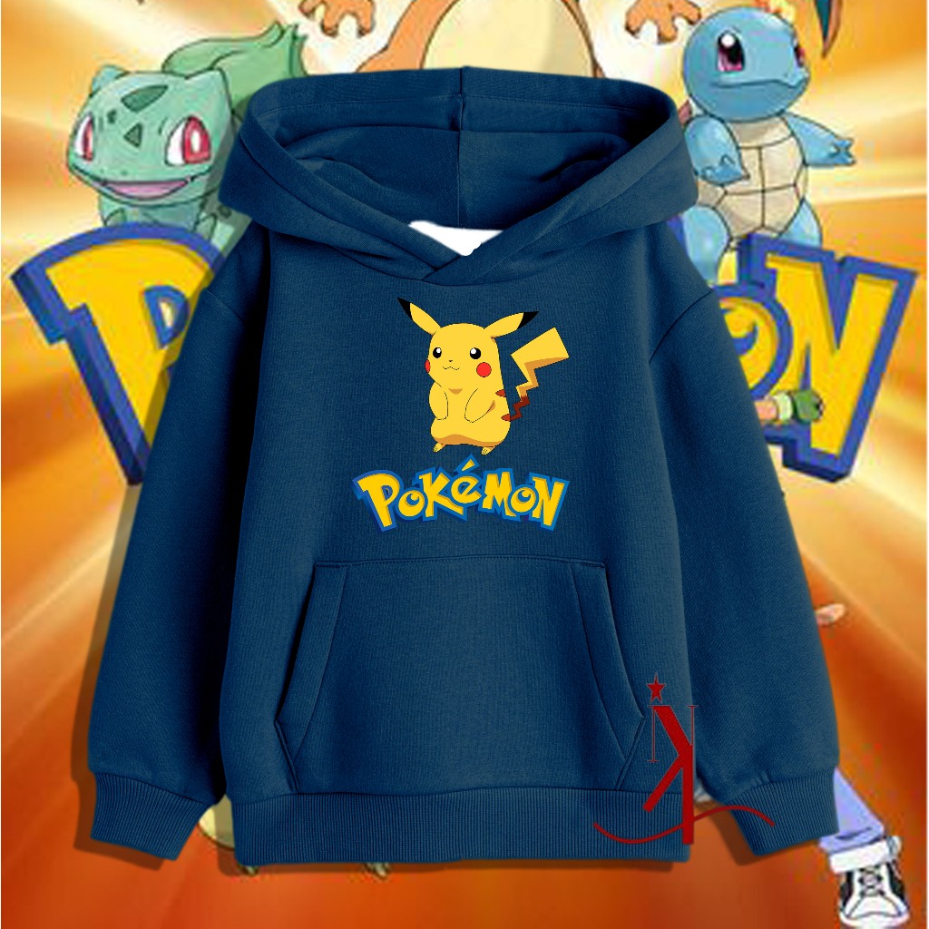 Jaket Hoodie Anak Pokemon / Pokemon Hoodie Anak