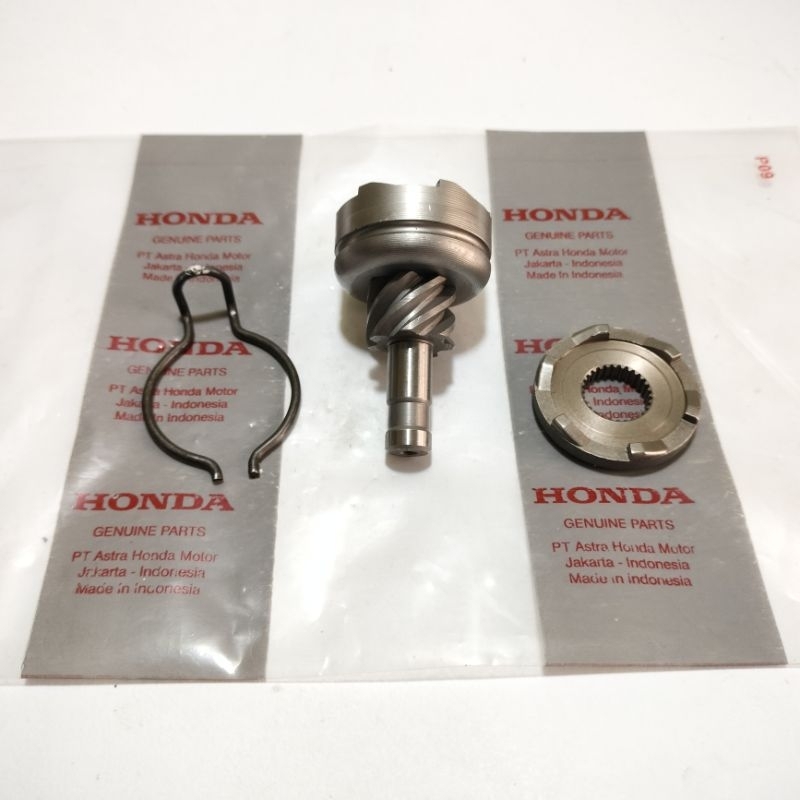Gir Pinion gigi gear engkol kick stater selahan Honda Beat karbu Vario karbu Original