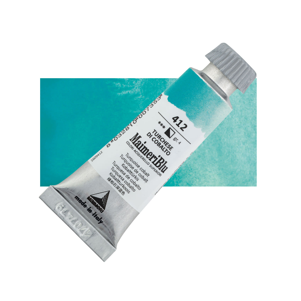 

Cat Air Lukis Maimeri Blu Watercolour 12ml MaimeriBlu Turquoise Cobalt 412 M1609412 - PC