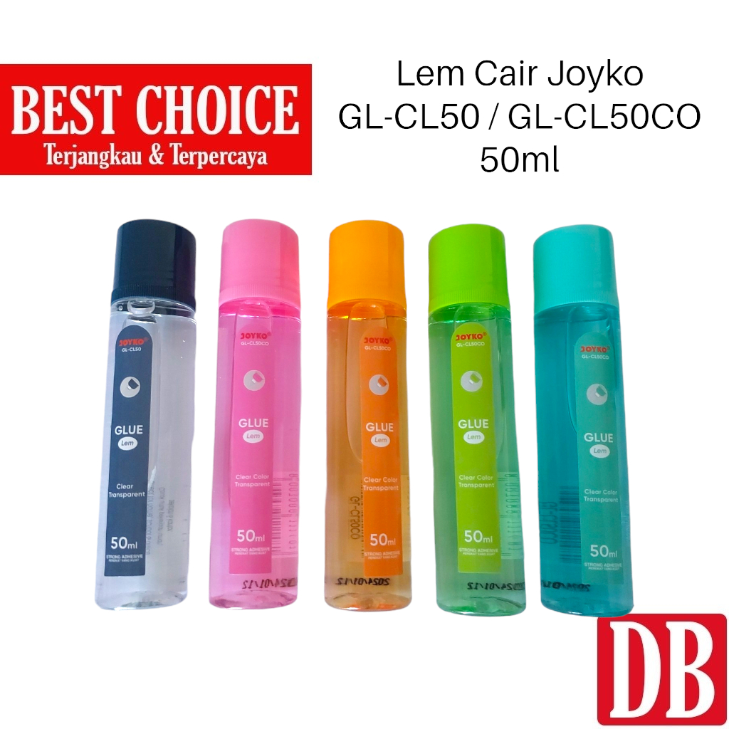 

Lem Cair / Glue Joyko 50ml GL-CL50 / GL-CL50CO (1pcs)