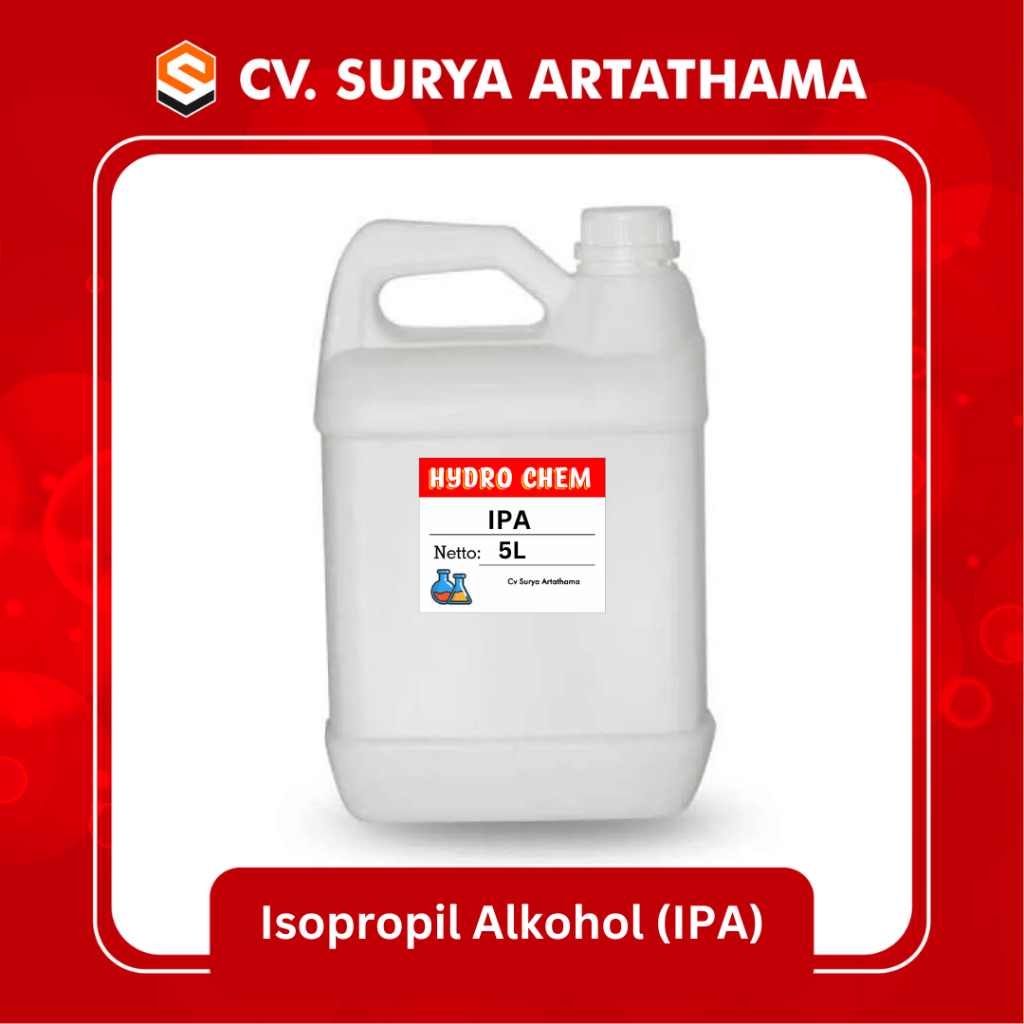 Isopropil Alkohol 5 Liter - Alkohol Murni - IPA - Isopropil Alcohol 5L