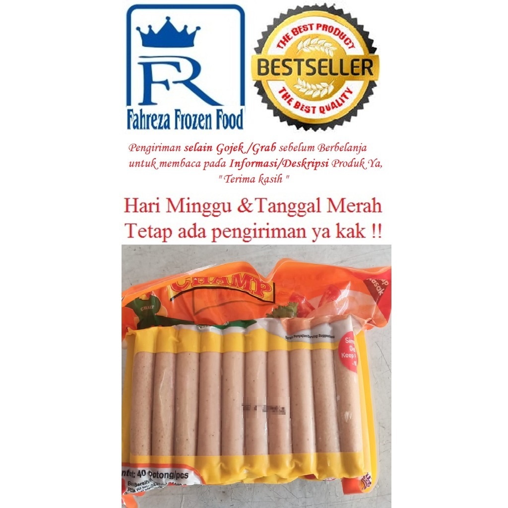 

Champ Sosis Ayam 1KG Harga Hemat