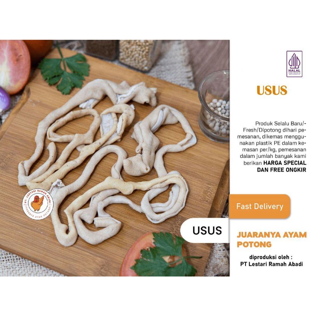 

Usus Ayam Rebus Fresh 1kg