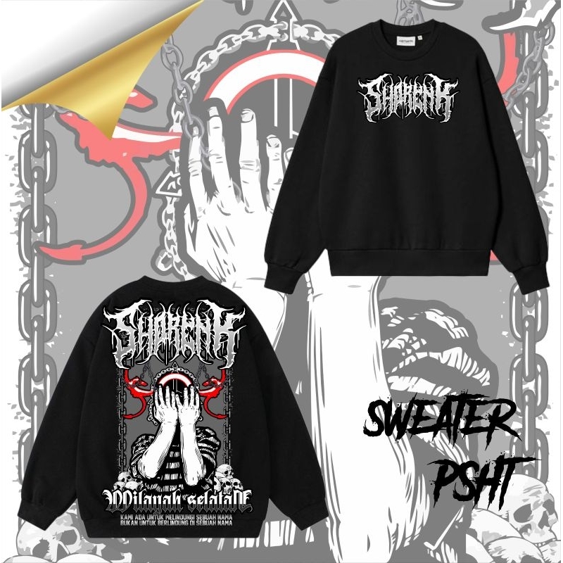 Sweater PSHT Terate Shorenk Wilayah Selatan Sablon Dtf Anti Luntur