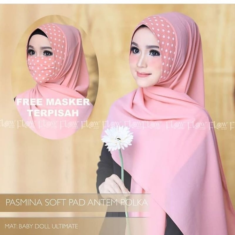 pasmina soft pad antem polka flow