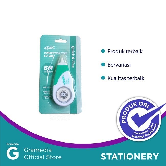 

Gramedia Supratman | Estudee Correction Tape Quick&Fine Es-605