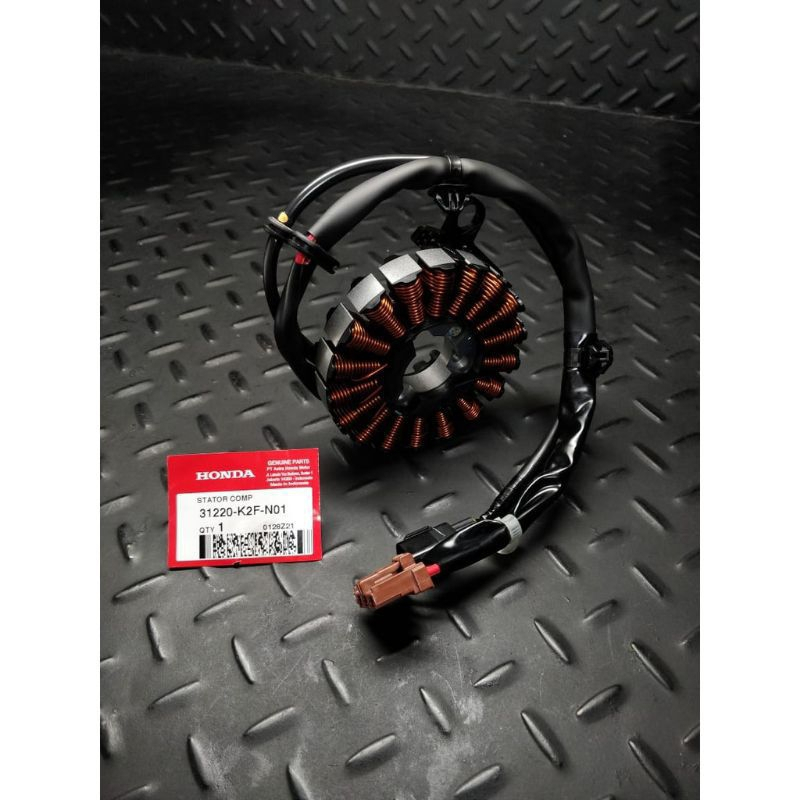 Spul Stator/ Spul Comp Scoopy FI ESP K2F Prestige 2021 2022 [31220-K2F-N01] Original HGP AHM 100%