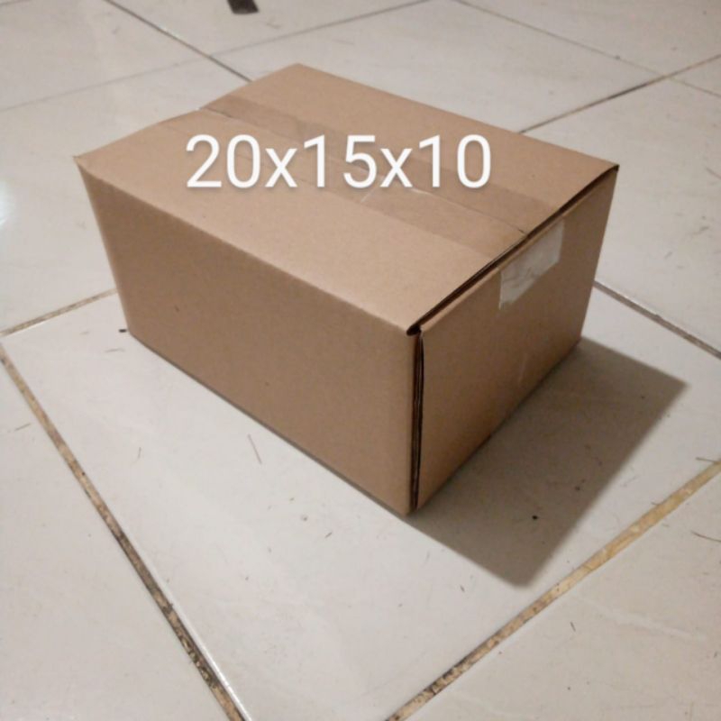 

Kardus Ukuran Packing 20x15x10 cm
