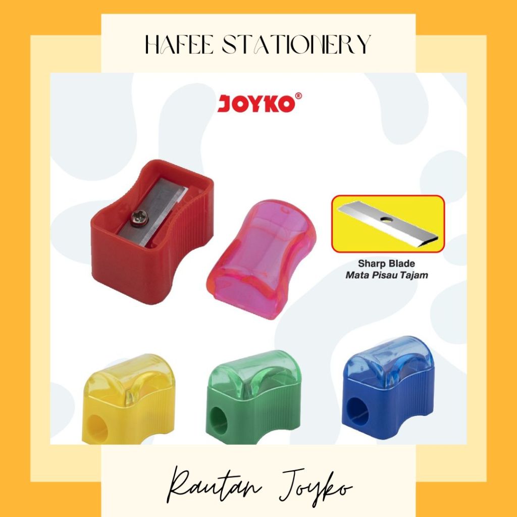 

Sharpener Rautan Serutan Joyko SP-362 (dapat kirim instant bandung)