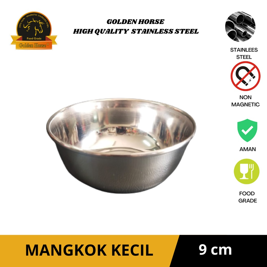 Mangkok Kecil Stainless Serbaguna Muktawati
