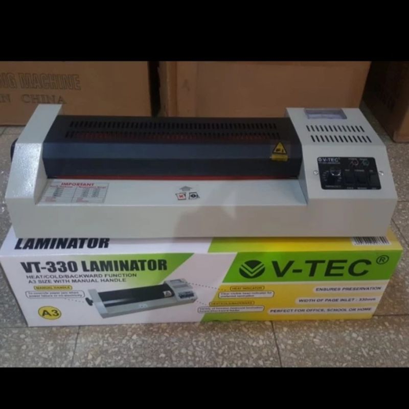Mesin laminating A3 VTECH VT330 V-TECH VT-330 Laminator Laminasi