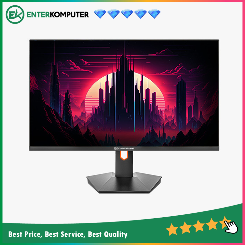 CUBE GAMING CHAMBER 27" NS27QI QHD IPS 240Hz Gaming Monitor (RGB Light) with G-SYNC / Monitor 27 inc