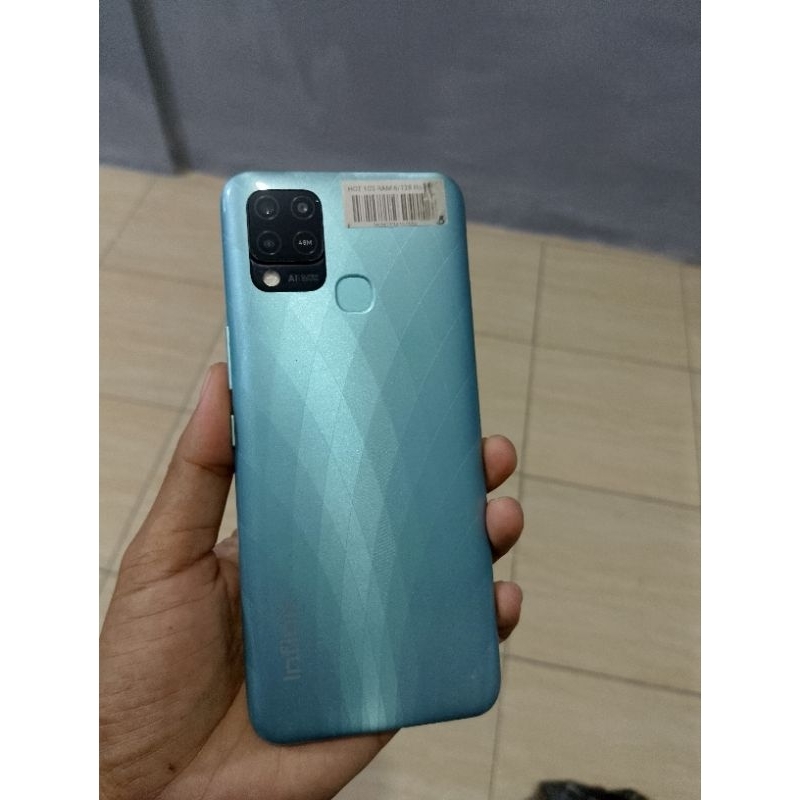INFINIX HOT 10S RAM 6/128 GB minus ganti lcd