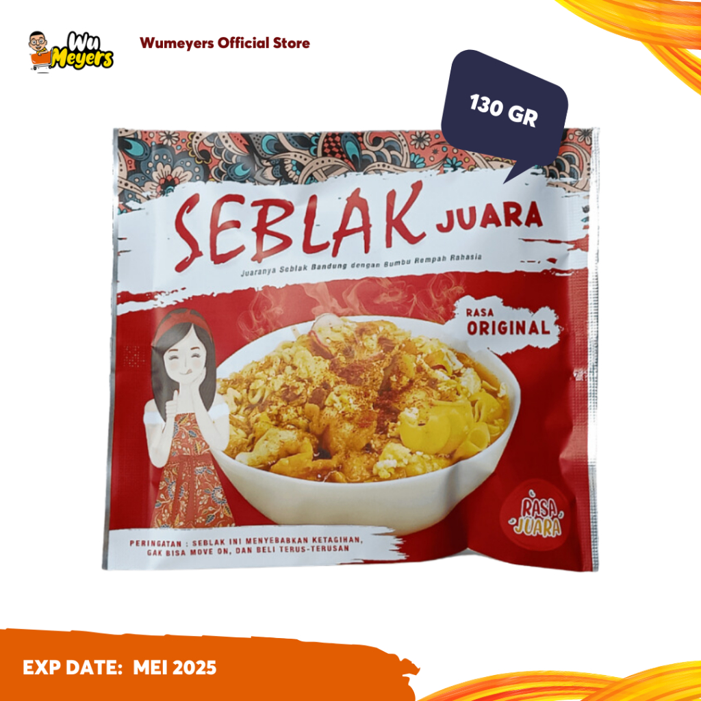 

Rasa Juara Seblak Original Instan | Seblak Juara Original 130gr