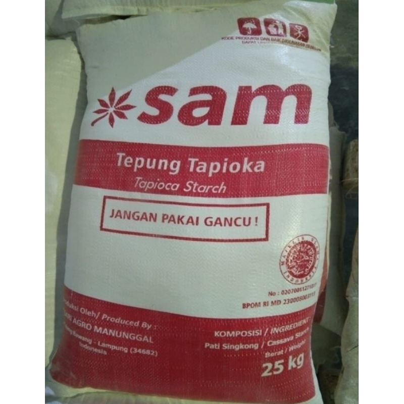 

Tepung Tapioka Sari Argo 25kg
