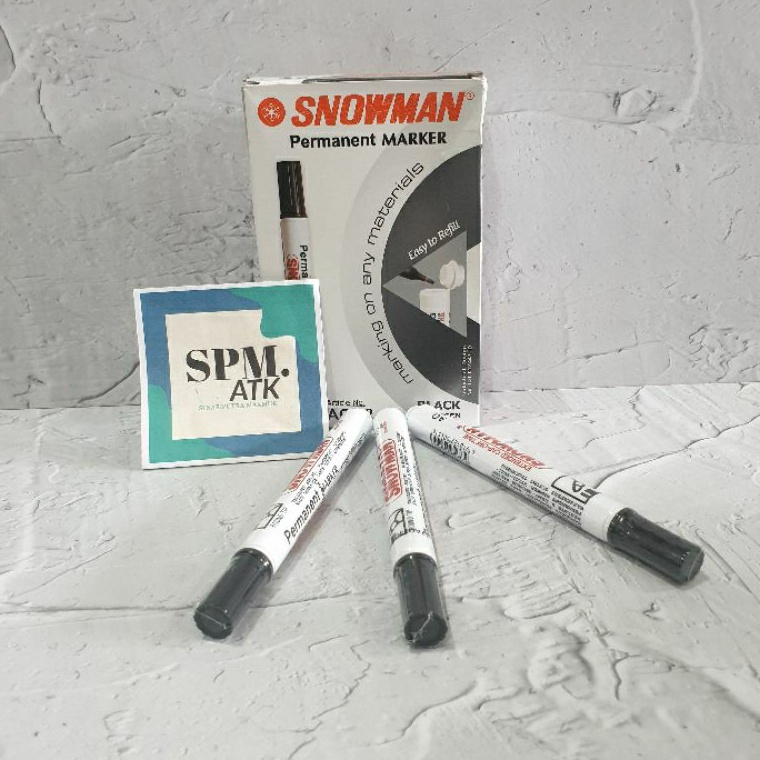 

Segera Dapatkan Spidol Permanent Snowman AG12