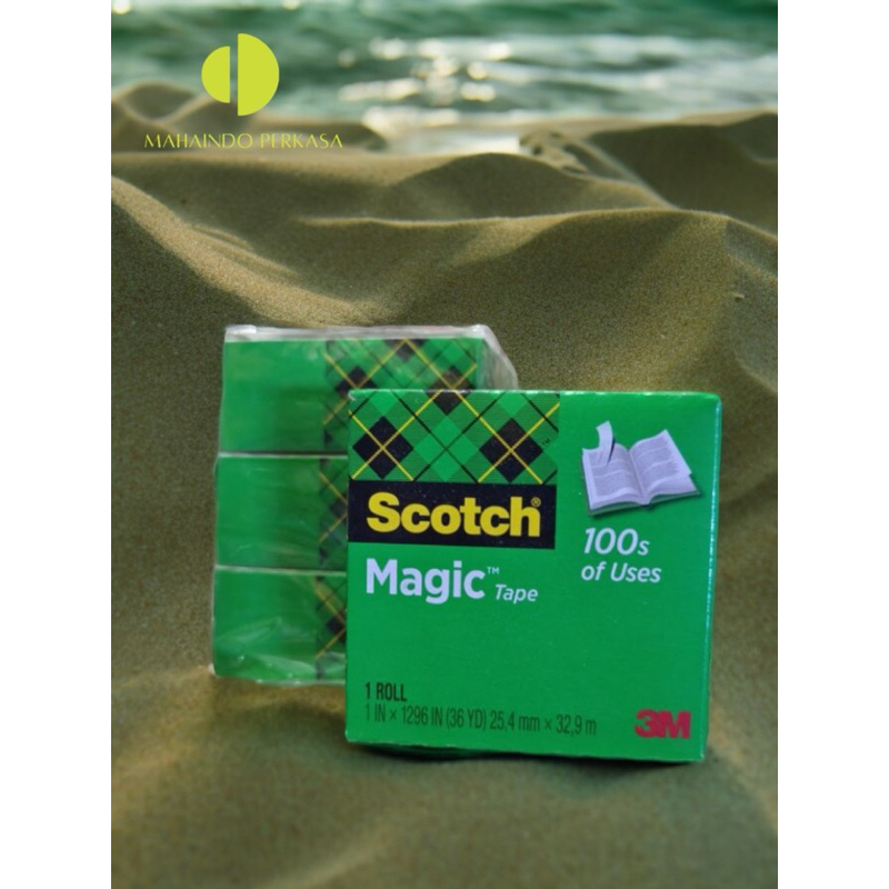 

3M Scotch Magic Tape 810 Selotip Isolasi