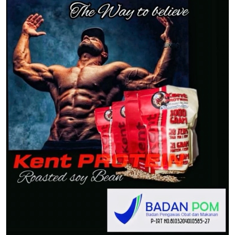 Whey Kent protein BUBUK KEDELAI 1000 GRAM