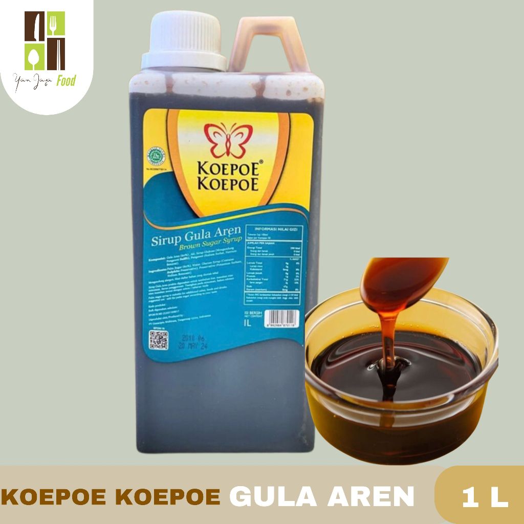 

Koepoe Koepoe / Kupu Kupu Gula Aren / Brown Sugar Syrup / Plam Sugar Kemasan 1 Liter