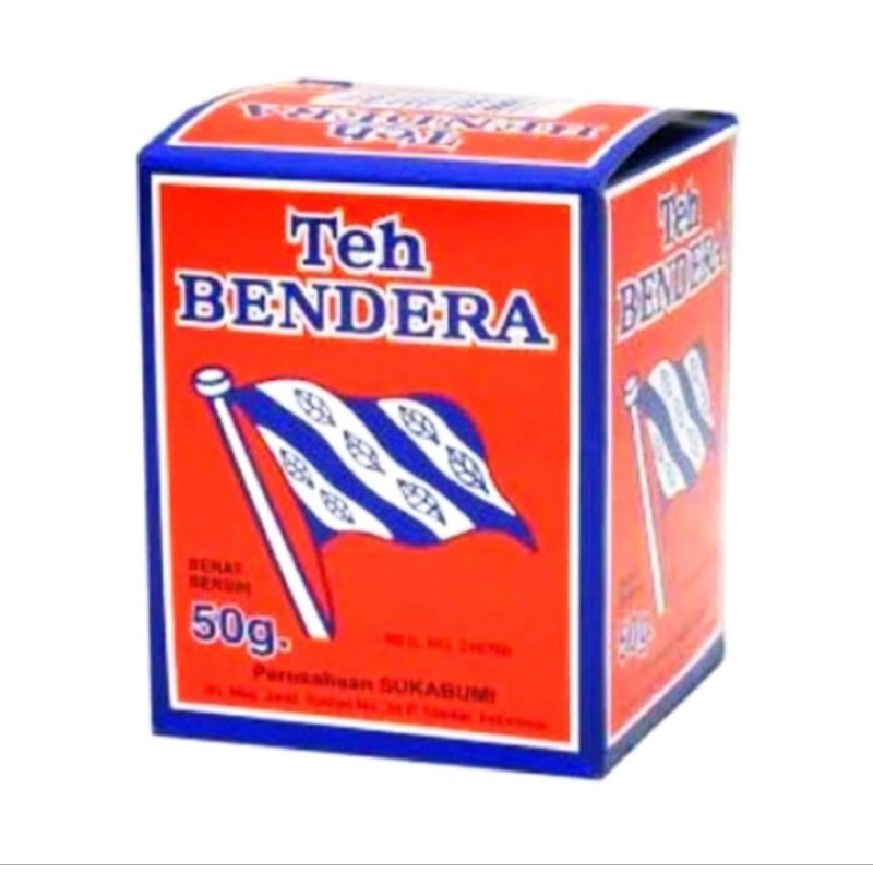 

TEH BENDERA 50gr x 10 box