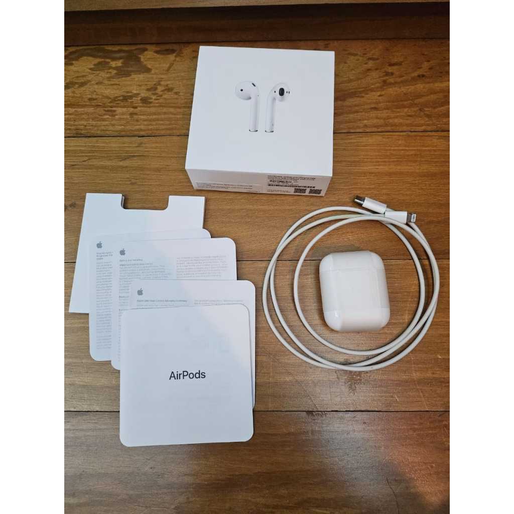 Apple Airpods 2 bluetooth earphone TWS bekas second 100%ORI