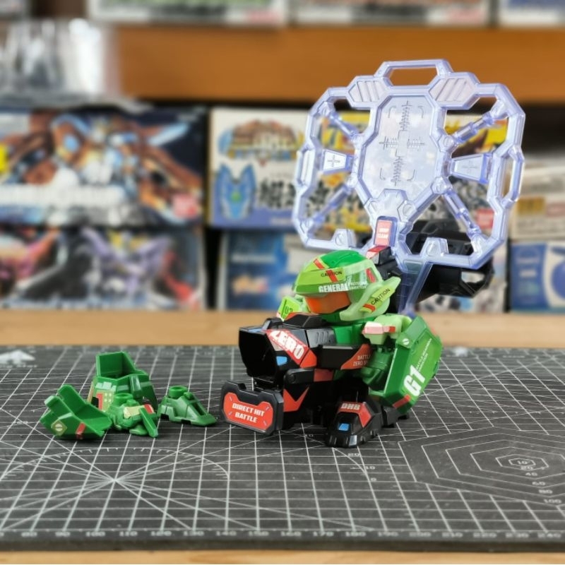 battle bdaman proto general green dhb original takara tomy