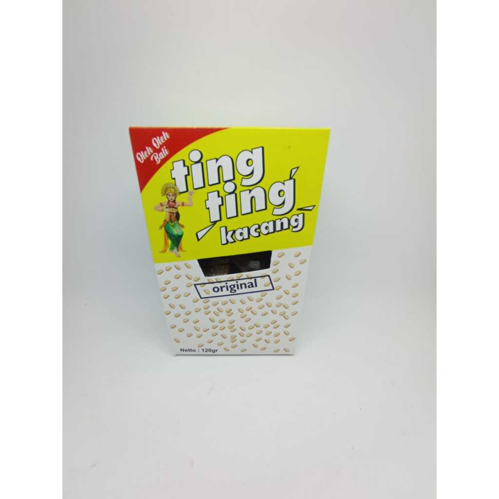 

Ting Ting Kacang Original Oleh Oleh Khas Bali 120gr