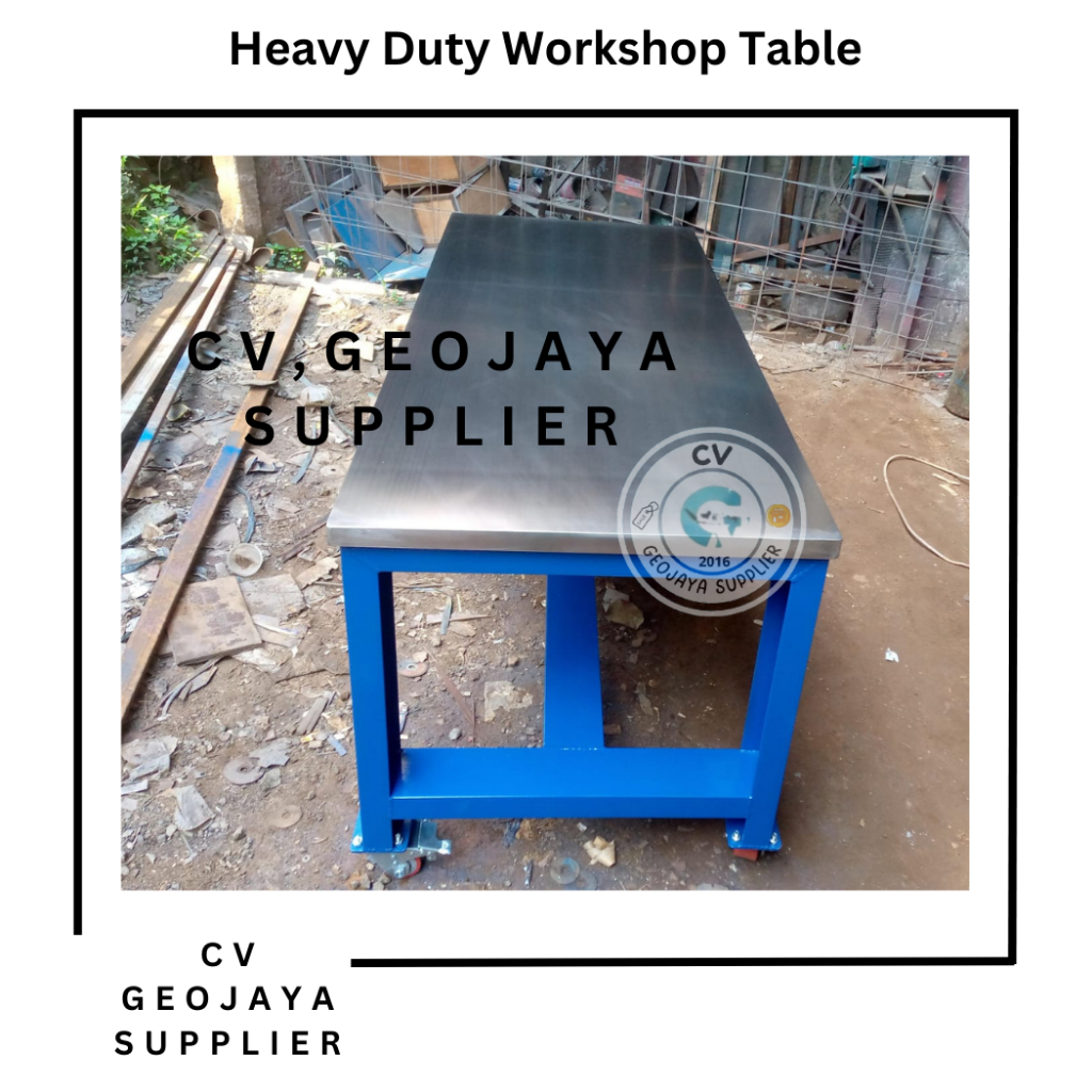 MECHANICAL WORKSHOP - HEAVY DUTY WORKSHOP TABLE WORKBENCH MEJA KERJA WORKSHOP