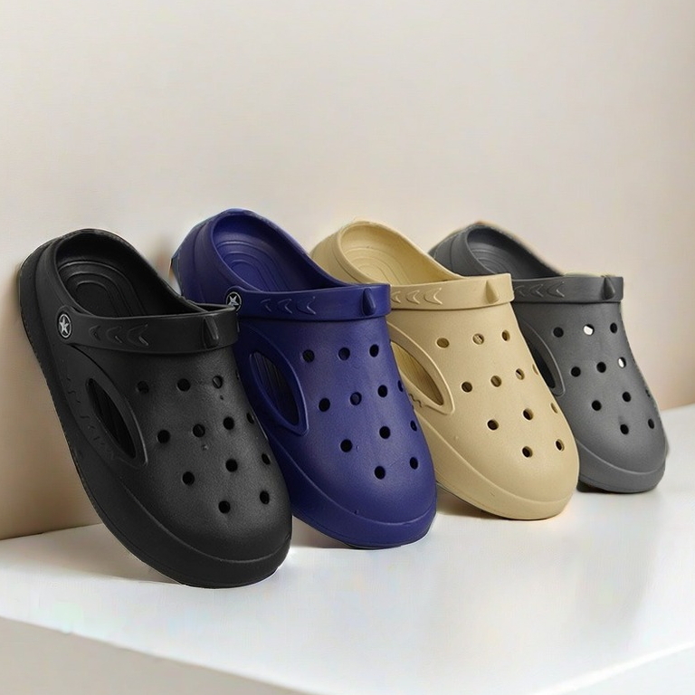 Sandal kodok Pria Dewasa sandal hiu Terbaru sandal baim Keren Sandal Pria Anti Air Sepatu Sandal Pri