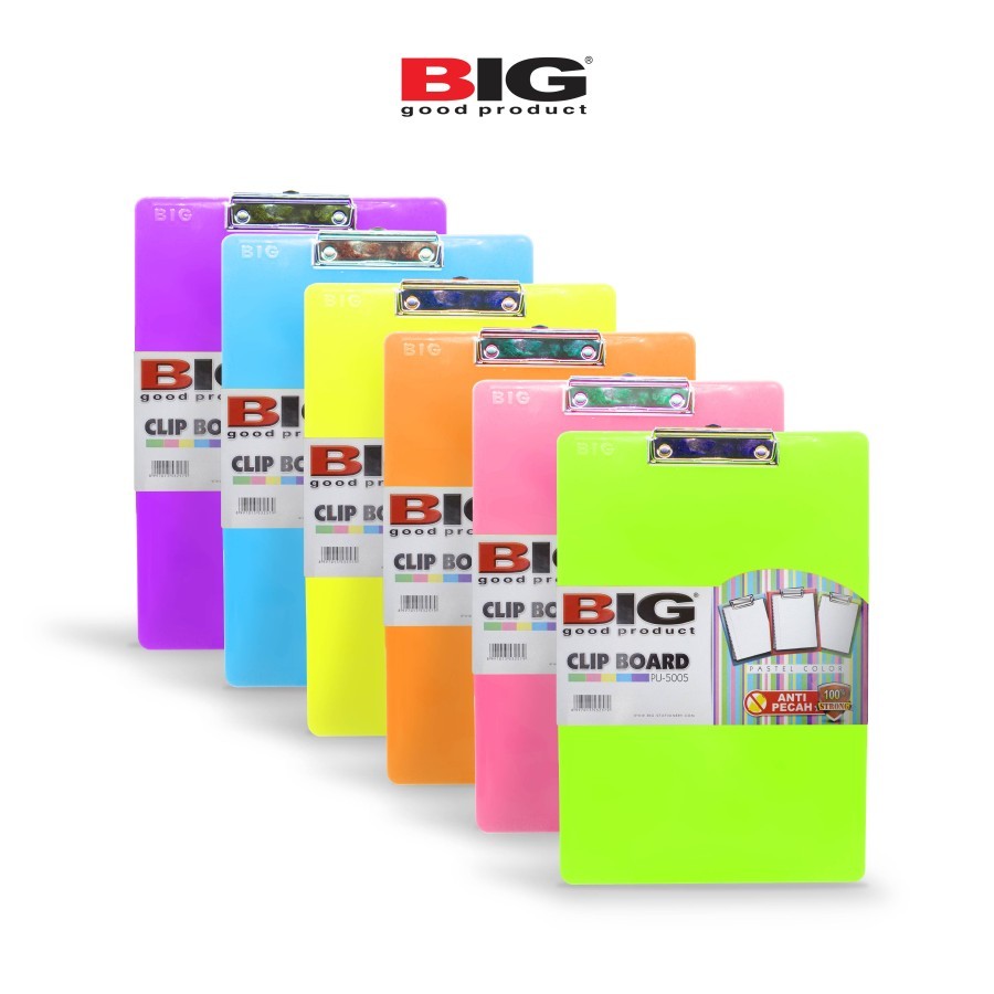 

Big Papan Dada Clipboard / Papan Ujian / Papan Berjalan Folio F4