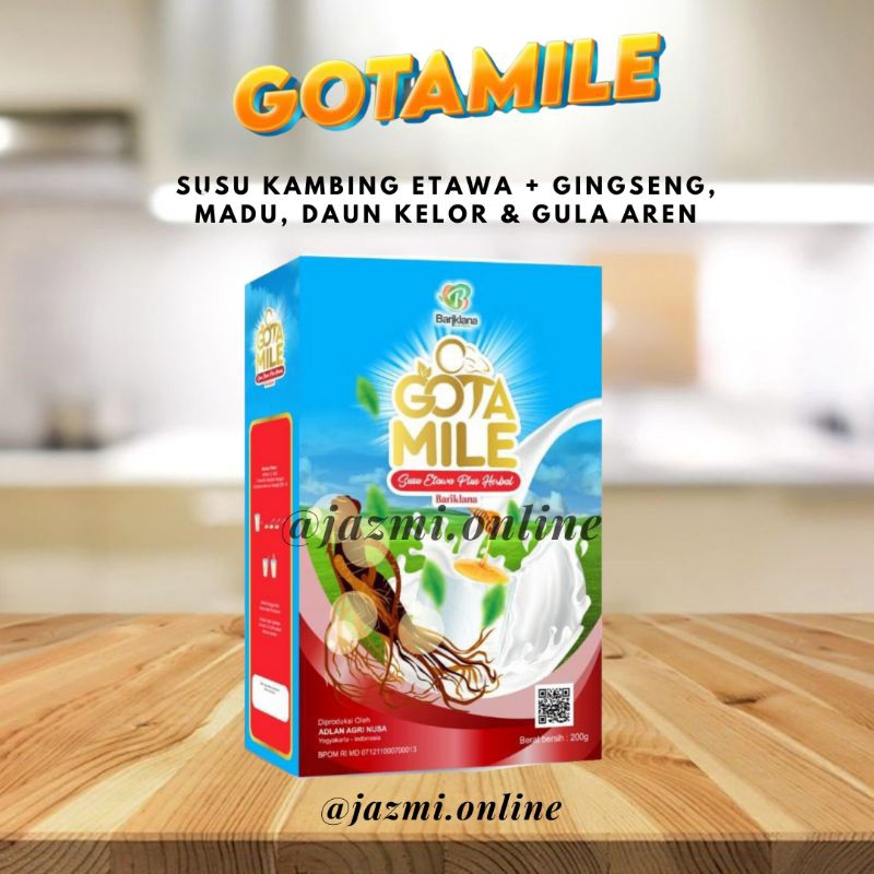 

GOTAMILE Susu Etawa + Herbal | untuk Kesehatan & Stamina Pria | 200gram