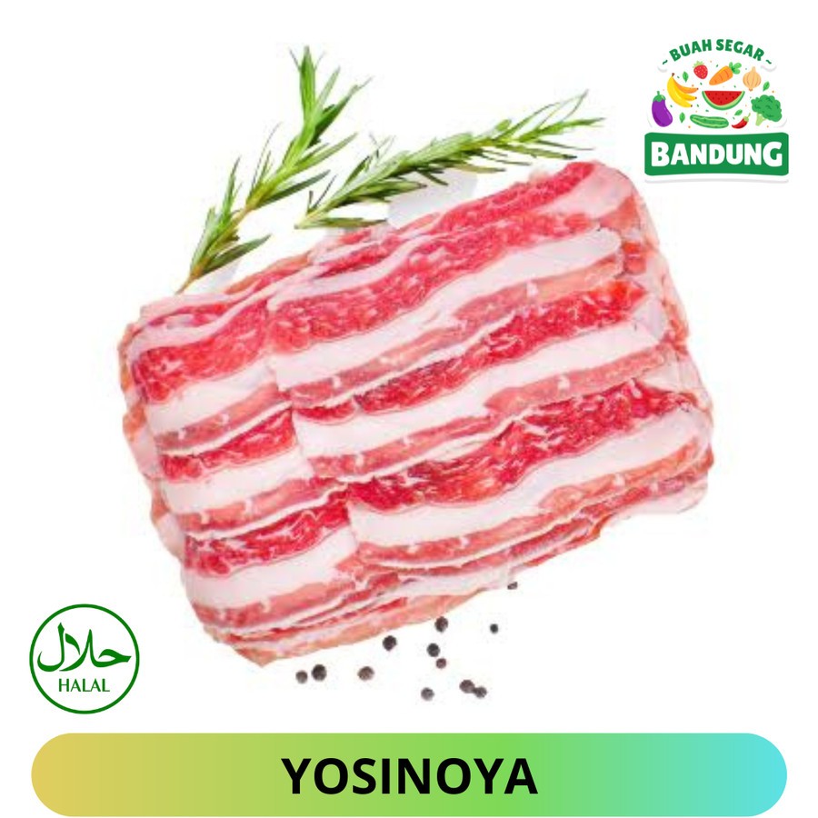 

YOSINOYA REGULER BEEF SLICE | BRISKET | 500Gram