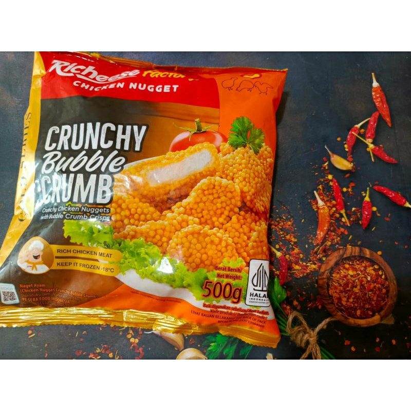 

richeese factory bubble crumb 500gr