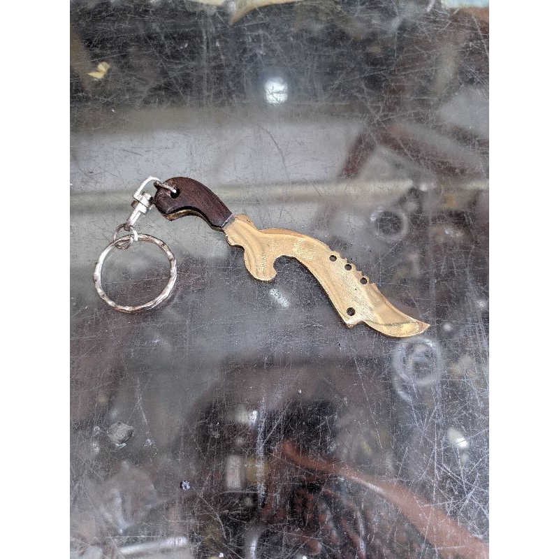 Gantungan kunci model kujang (Kuningan)  .COD.