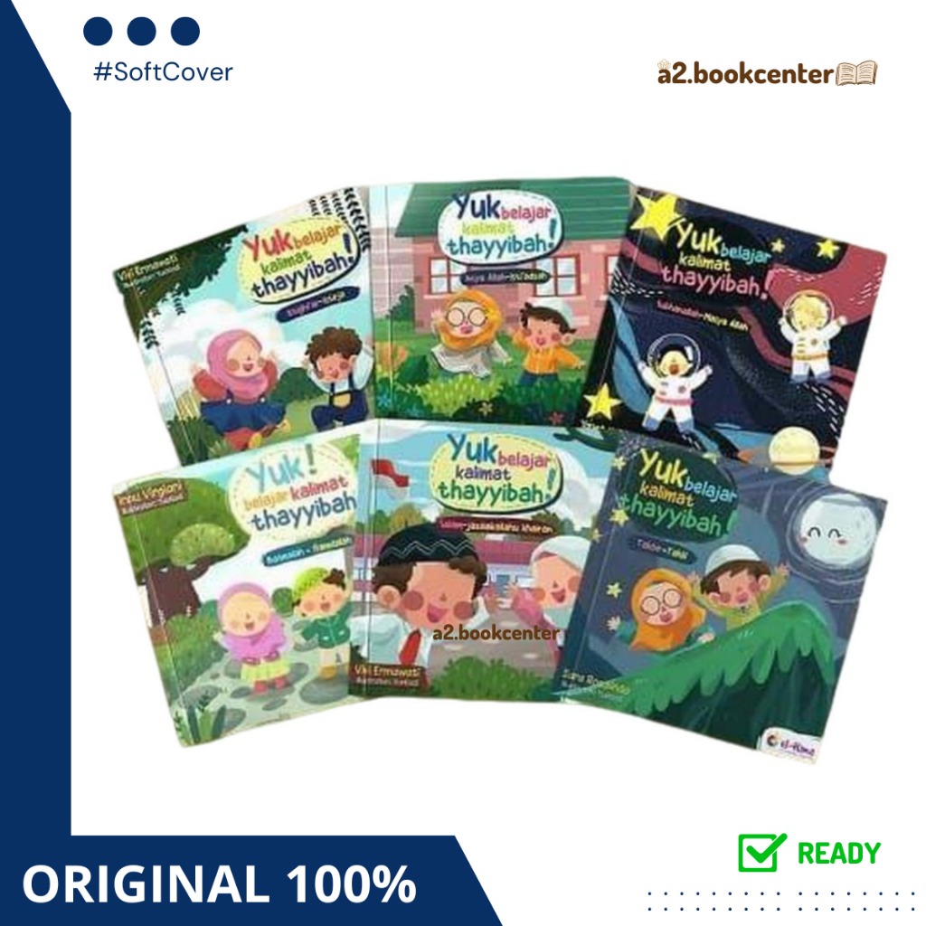 Elhana -  Seri Kalimat Thayyibah Elhana Basmalah Hamdalah Buku Bacaan Anak
