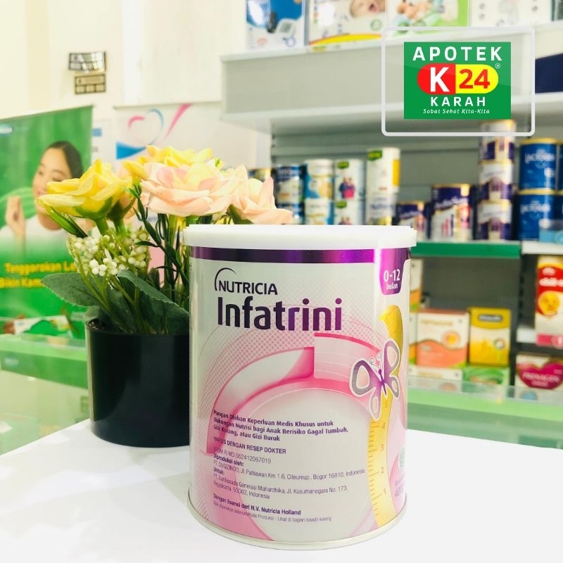 NUTRICIA INFATRINI 0-12BLN 400G {PER KALENG}