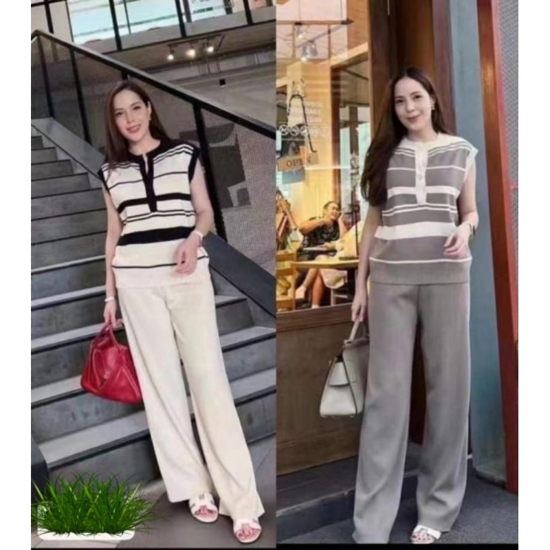 SETELAN LEKBONG BAHAN RAJUT HALUS IMPORT