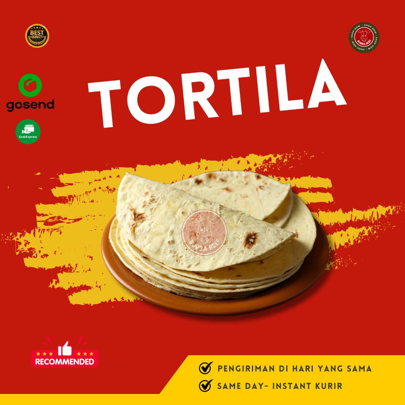 

Tortilla/Tortila/Kulit Kebab Diameter 20cm/Bungkus Kebab Halal/Bahan Kebab Kue Turki/Kulit Tortilla Halal/Tortilla Frozen