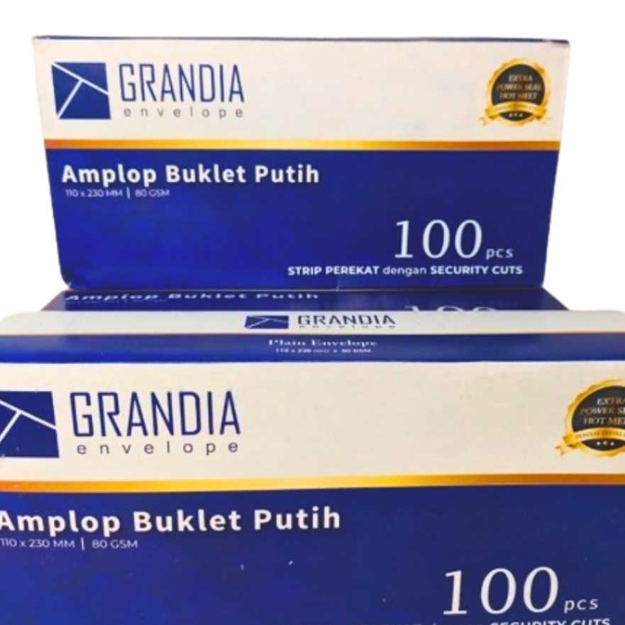 

Bonuskan Amplop No9 Putih Grandia 11x23mm 1box 1 pcs DLP9