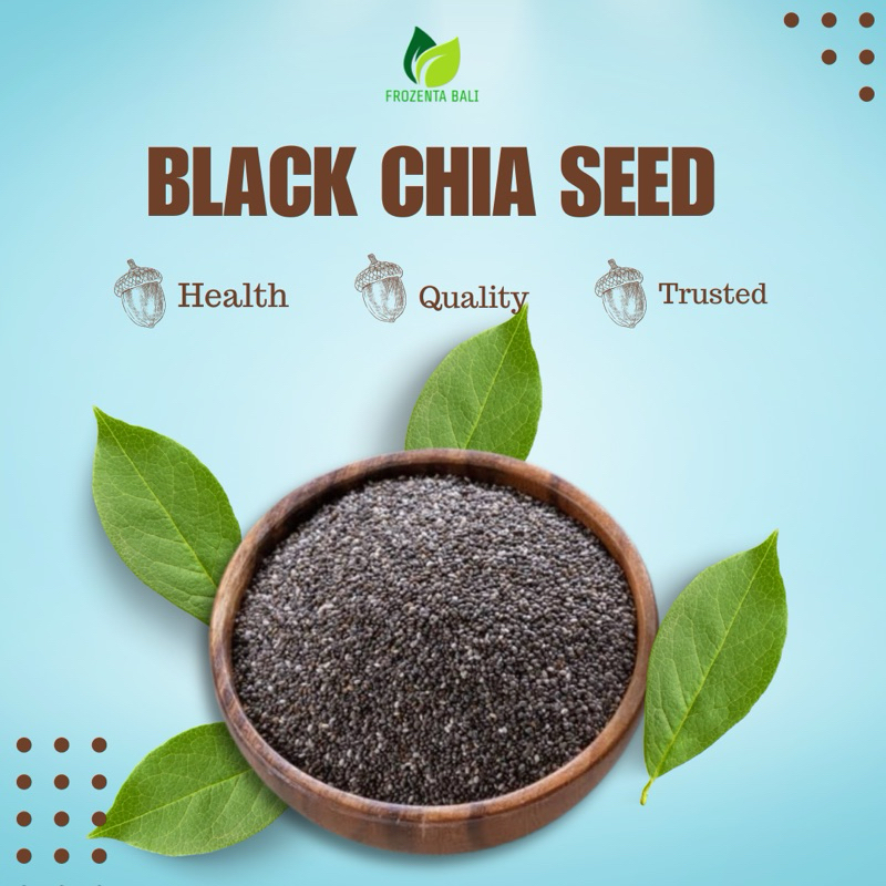 

Organic Black Chia Seeds 250gr