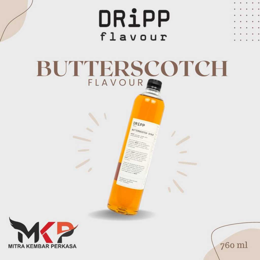 

DRiPP BUTTERSCOTCH SYRUP - GOURMET SYRUP-