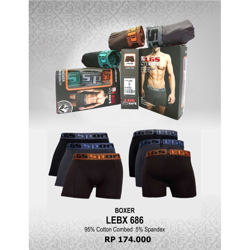 boxer LGS | celana dalam pria | LGS ~ trunks
