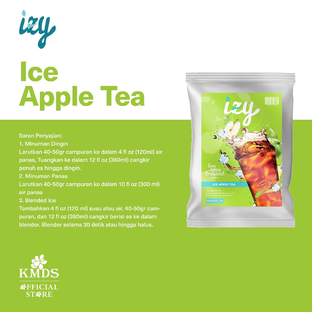 

IZY APPLE ICE TEA