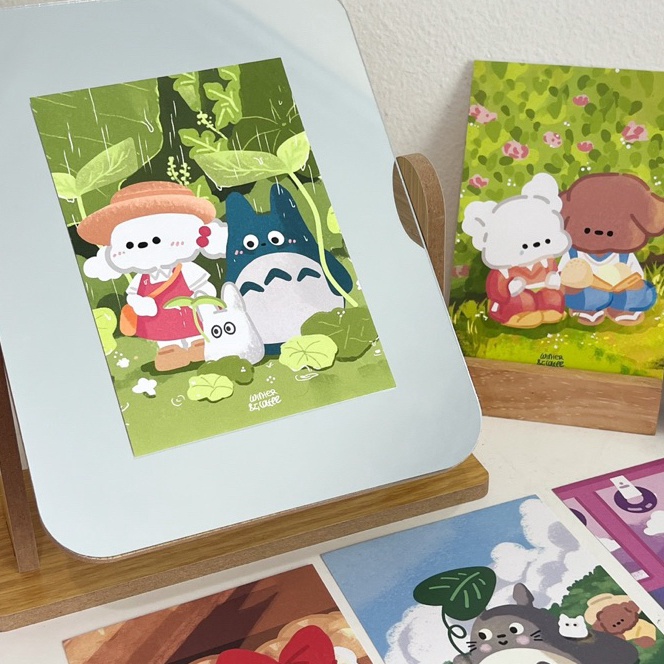 

Spesial GHIBLI CARD GREETINGS PRINTS with ENVELOP