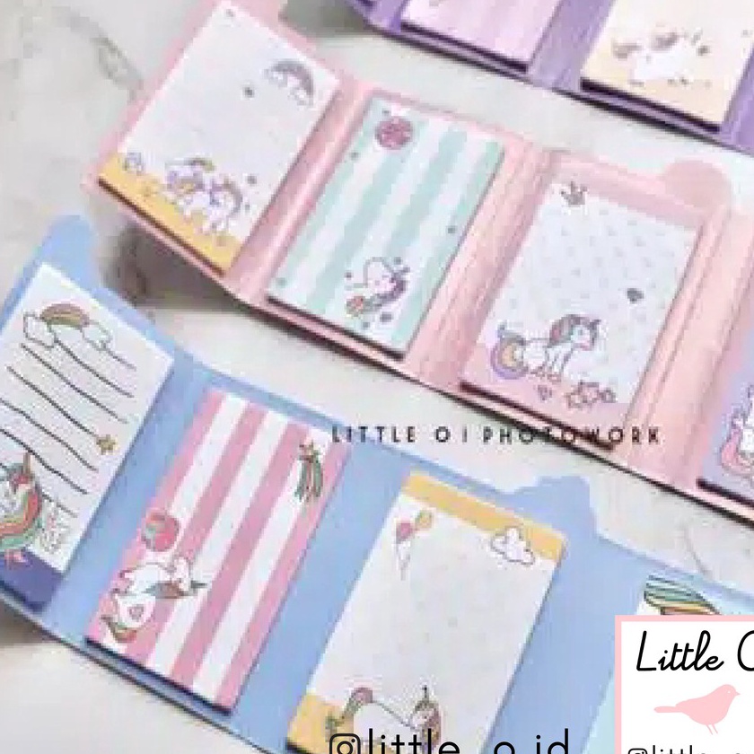 

KF7 Unicorn Sticky Note LipatPOST ITPENANDA BUKUSTICKY NOTES TERMURAH